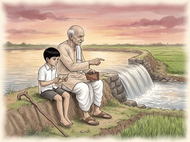 ఎనిమిదో సాయంత్రం: డబ్బు